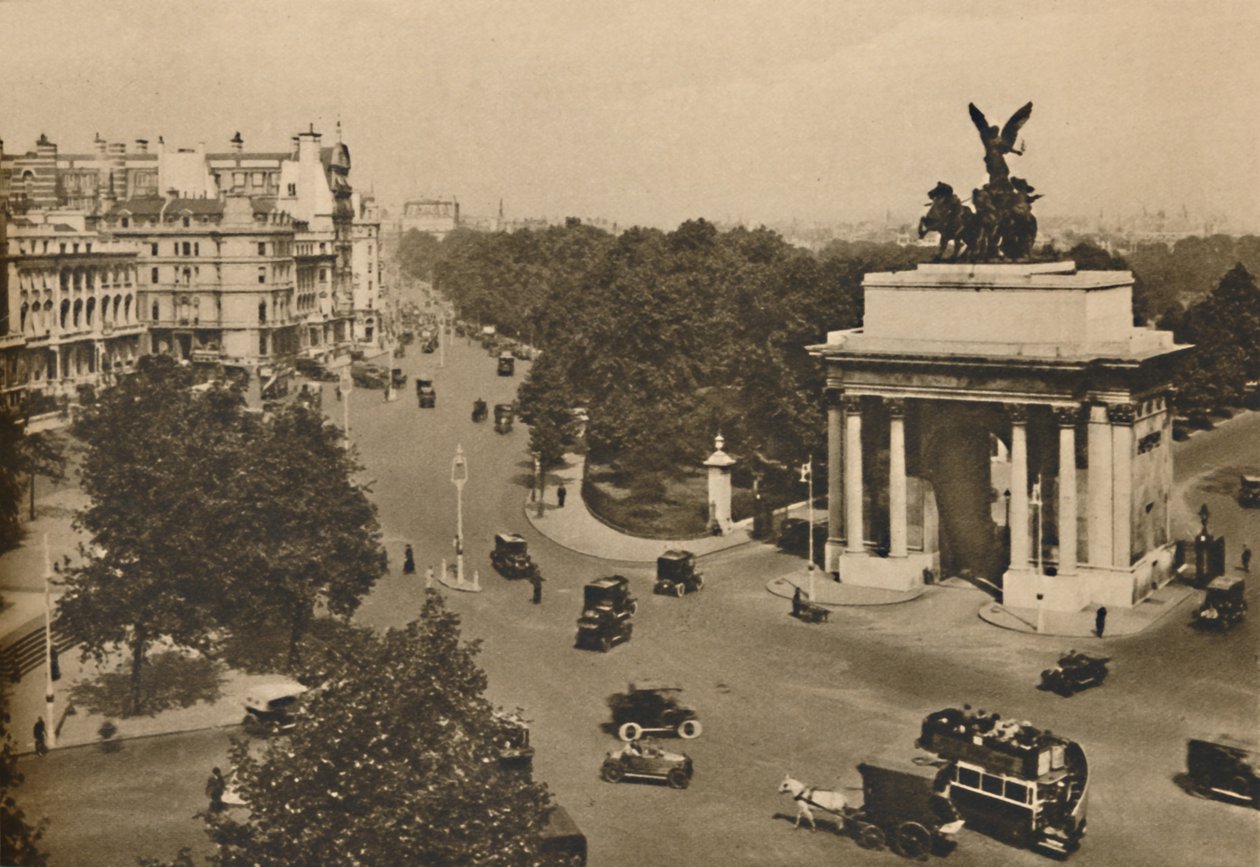 Piccadilly et la Quadrige de Constitution Hill, vers 1935 - Unbekannt