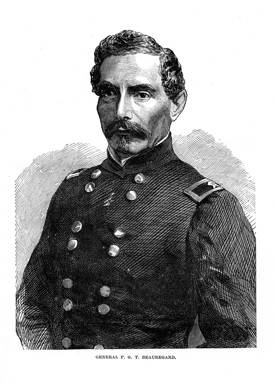 Pierre Gustave Toutant de Beauregard, soldat américain, c1860s - Unbekannt