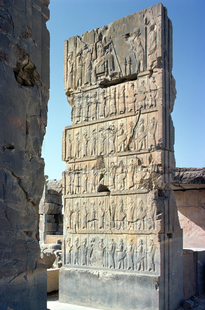 Relief de pilier de la Salle des Cent Colonnes, Période Achéménide, 5ème siècle av. J.-C. - Unbekannt