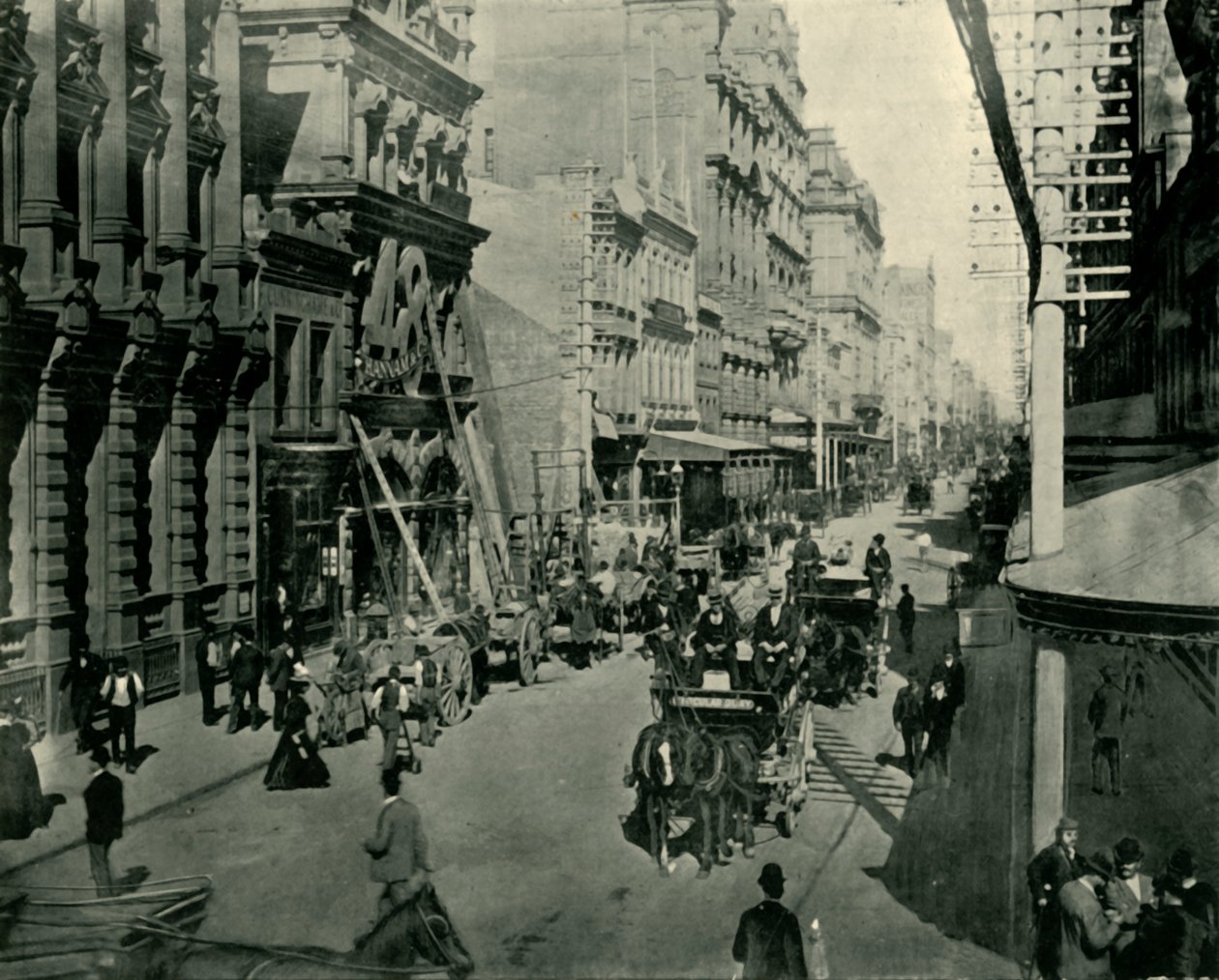 Pitt Street, Sydney, 1901 - Unbekannt