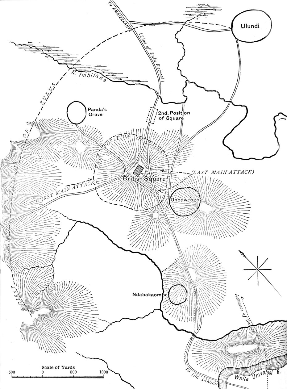 Plan de la bataille d