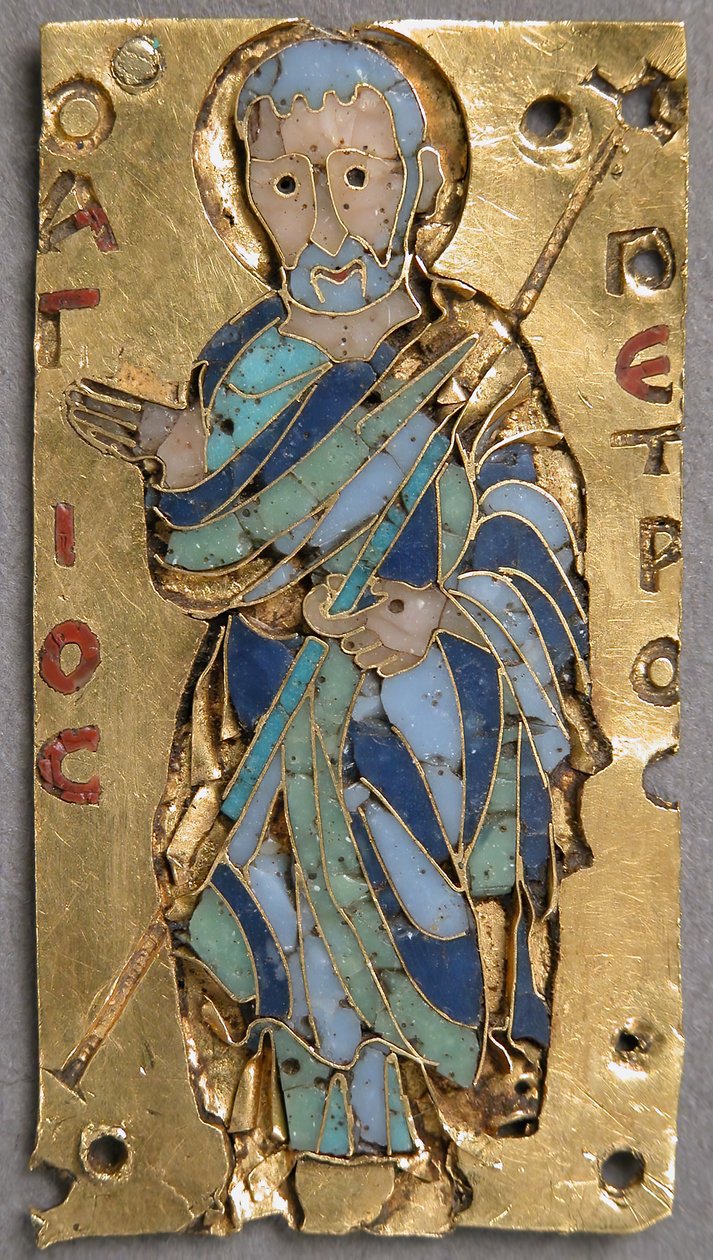 Plaque avec Saint Pierre, byzantin, 11ème siècle - Unbekannt