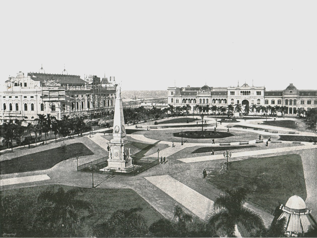 Plaza de la Victoria, Buenos Aires, Argentine, 1895 - Unbekannt