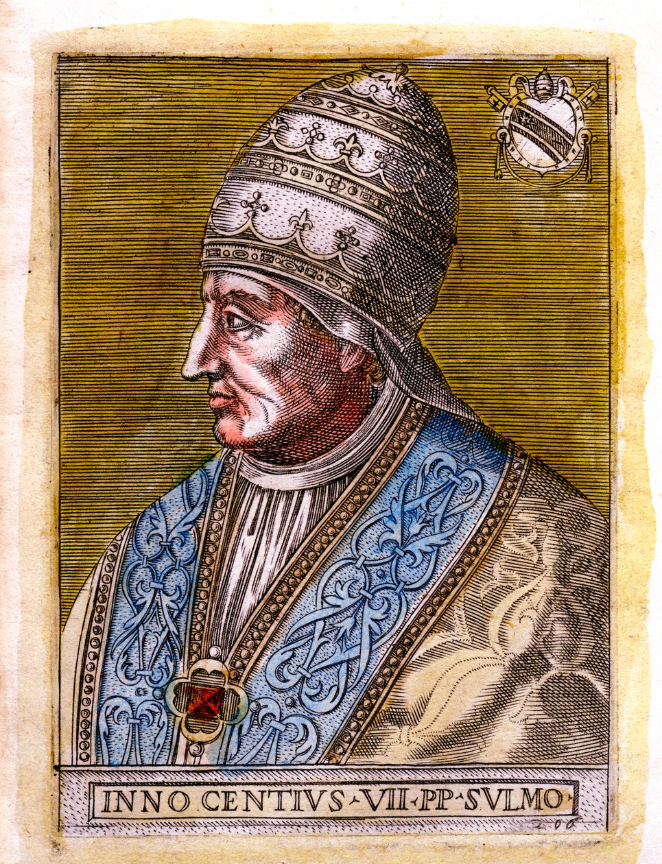Pape Innocent VII vers 1336-1406, 19ème siècle - Unbekannt