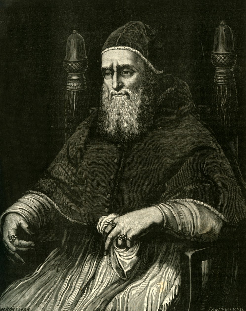 Le Pape Jules II, vers 1500, 1890 - Unbekannt