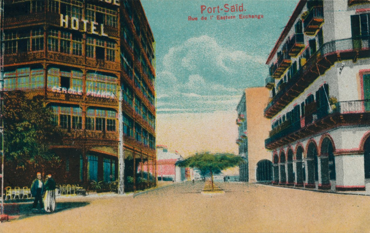 Port-Saïd. Rue de l