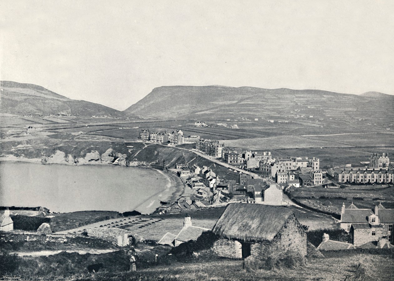 Port Erin - Vue panoramique de la ville et de ses environs, 1895 - Unbekannt