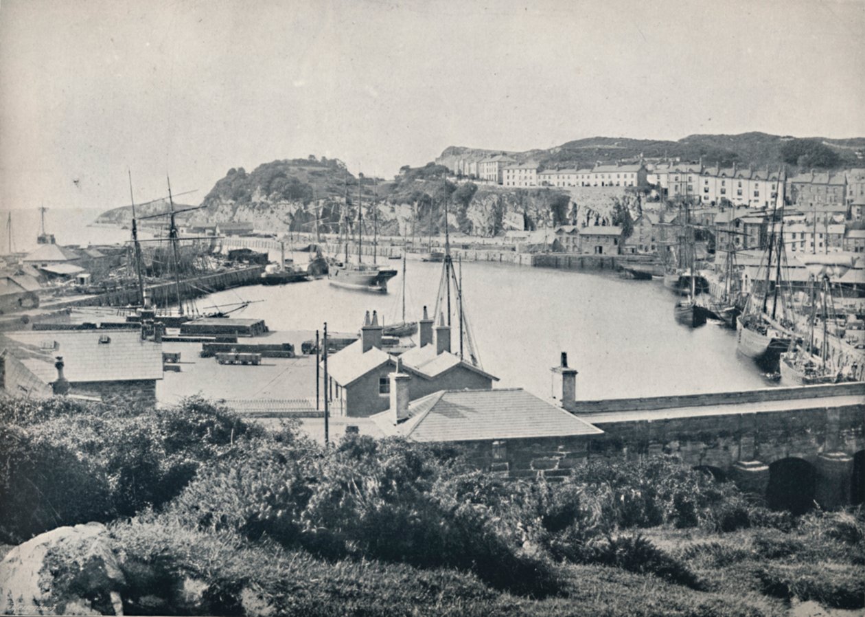 Portmadoc - Le port et la ville, 1895 - Unbekannt