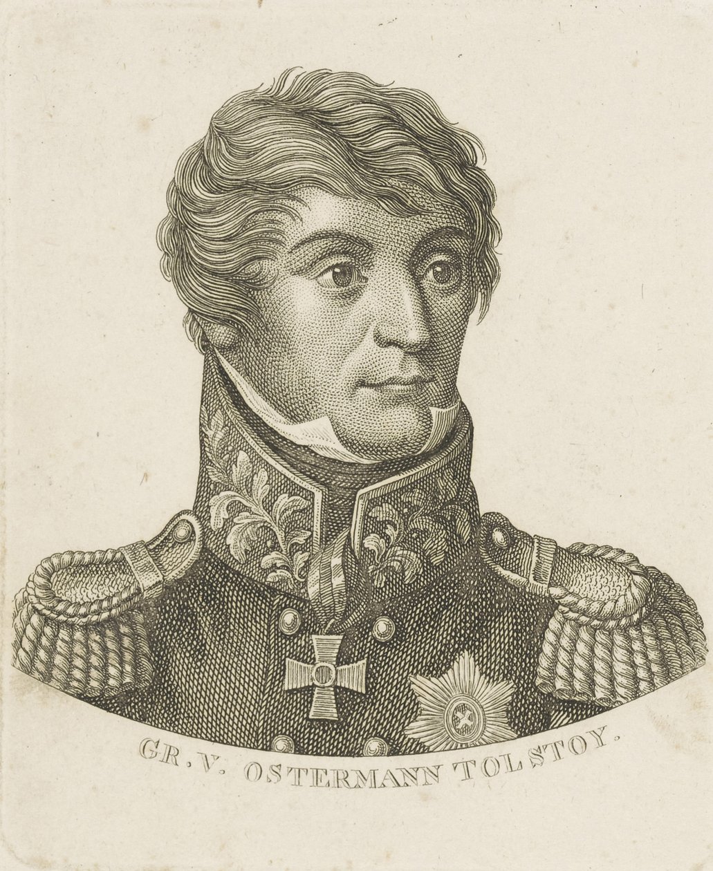Portrait du comte Alexandre Ivanovitch Ostermann-Tolstoï 1772-1857, vers 1800 - Unbekannt