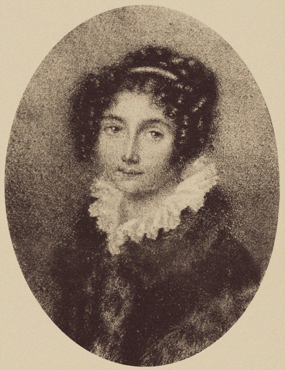 Portrait de la comtesse Josephine Deym de Stritetz, née Brunsvik de Korompa 1779-1821, vers 1800 - Unbekannt