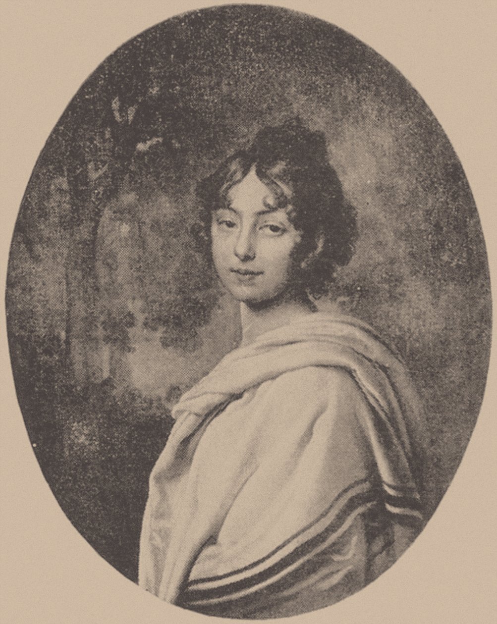 Portrait de la comtesse Maria Pavlovna von Pahlen, née Skavronskaya, vers 1810 - Unbekannt