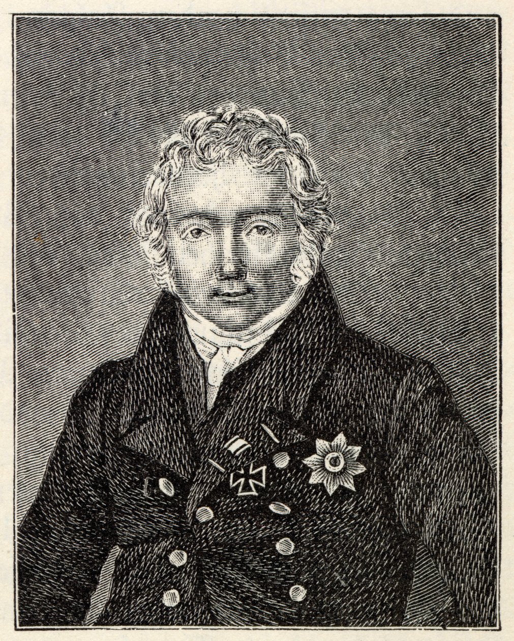 Portrait de Friedrich von Motz - Unbekannt