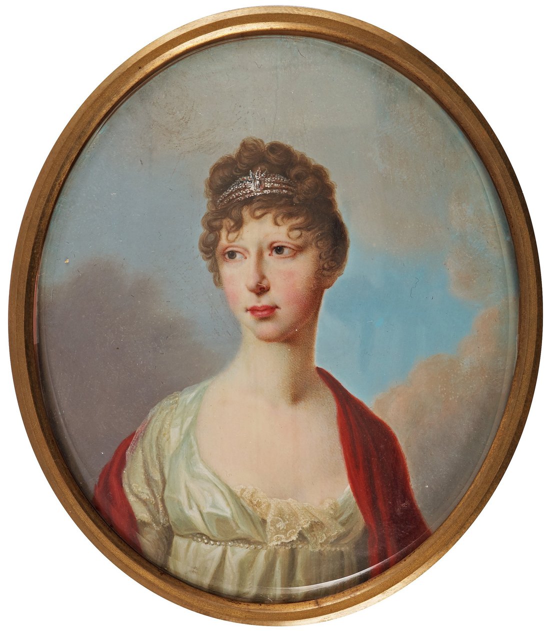 Portrait de la grande-duchesse Maria Pavlovna de Russie 1786-1859, 1800s - Unbekannt