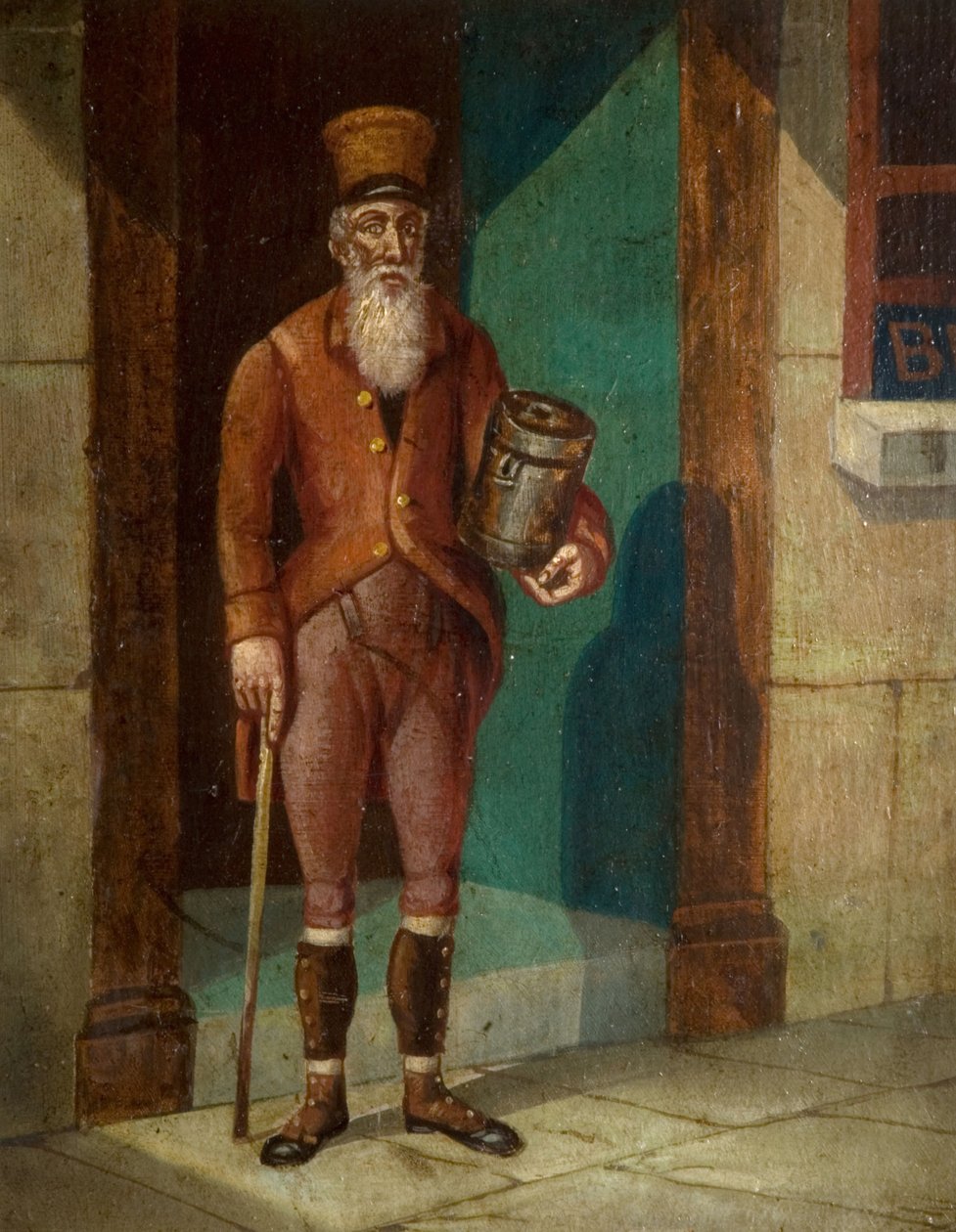 Portrait de James Guidney, connu sous le nom de Jimmy the Rockman, 1782-1866, [non daté, début du XIXe siècle] - Unbekannt