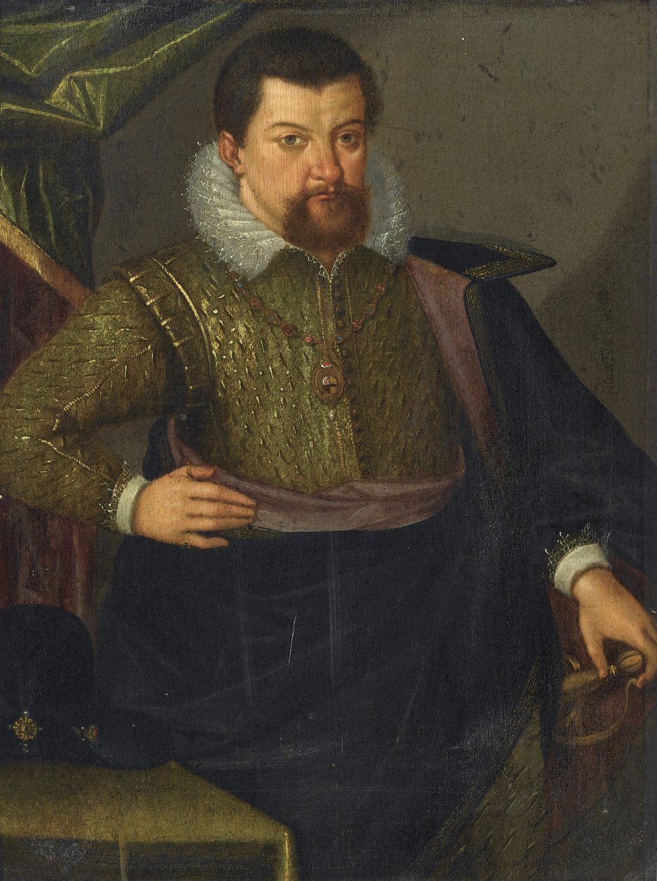 Portrait de Jean-Georges I 1585-1656, Électeur de Saxe, 1611 - Unbekannt