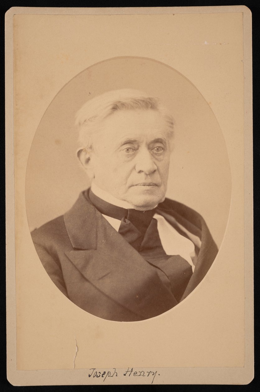 Portrait de Joseph Henry 1797-1878, avant 1878 - Unbekannt