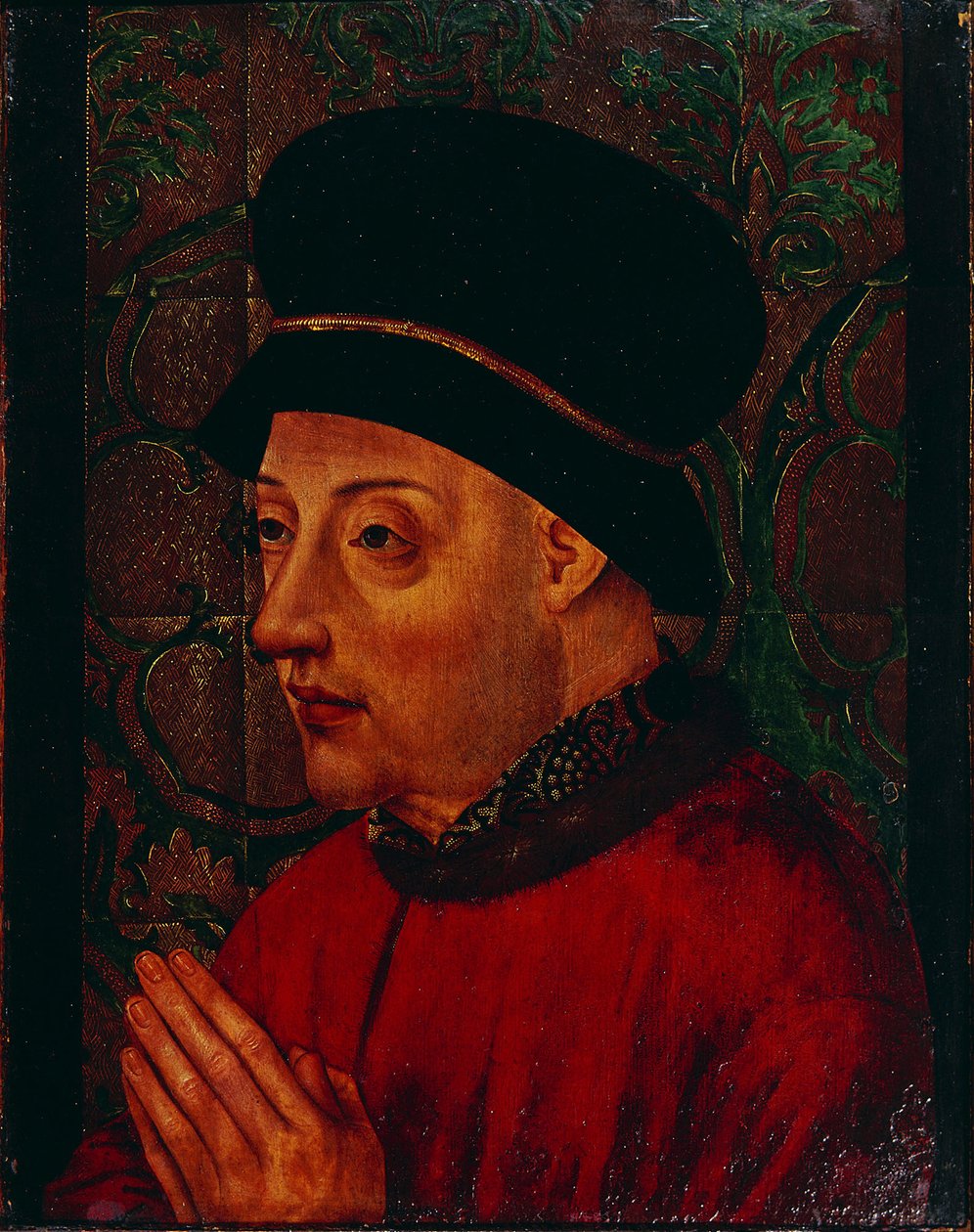 Portrait du roi Jean Ier de Portugal 1357-1433, début XVe siècle - Unbekannt