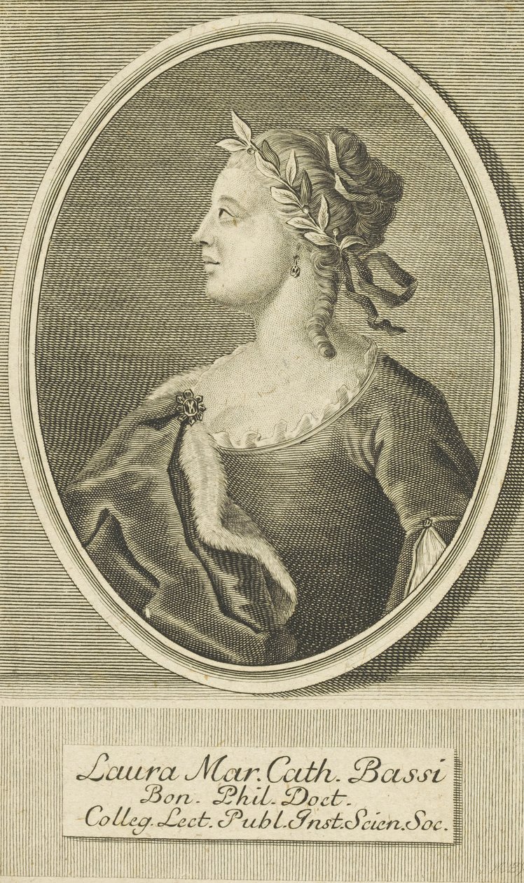 Portrait de Laura Bassi 1711-1778, 1738 | Unbekannt