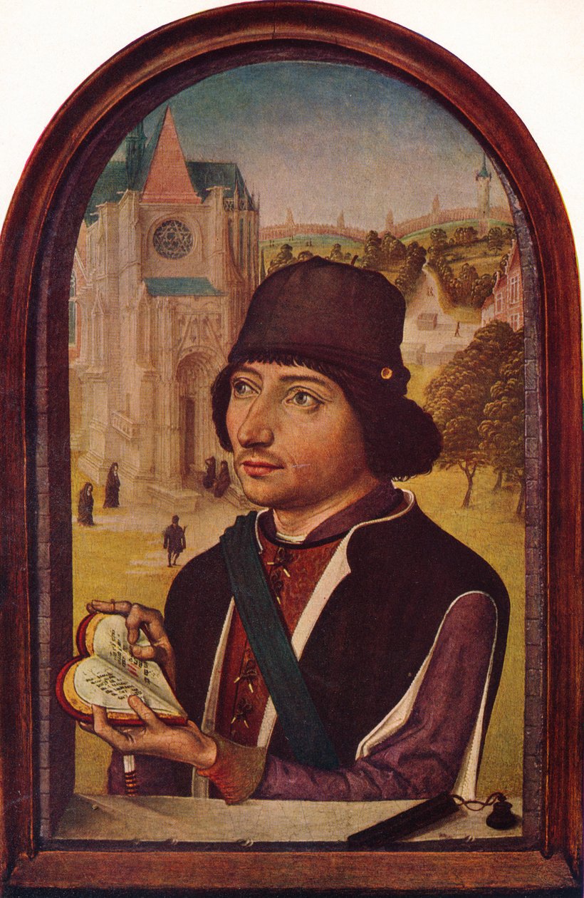 Portrait de Louis XI, vers 1456-58 - Unbekannt