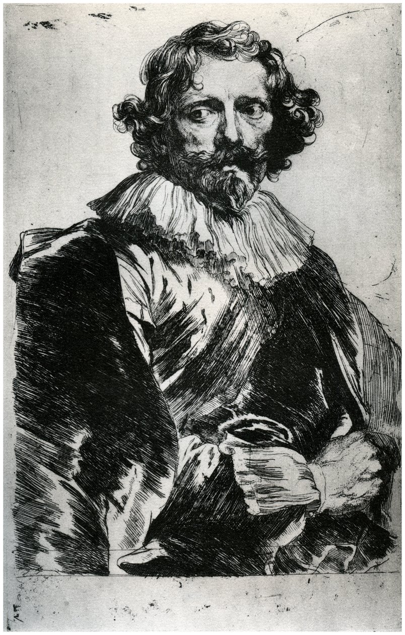 Portrait de Lucas Vorsterman, 1627-1632, 1958 - Unbekannt
