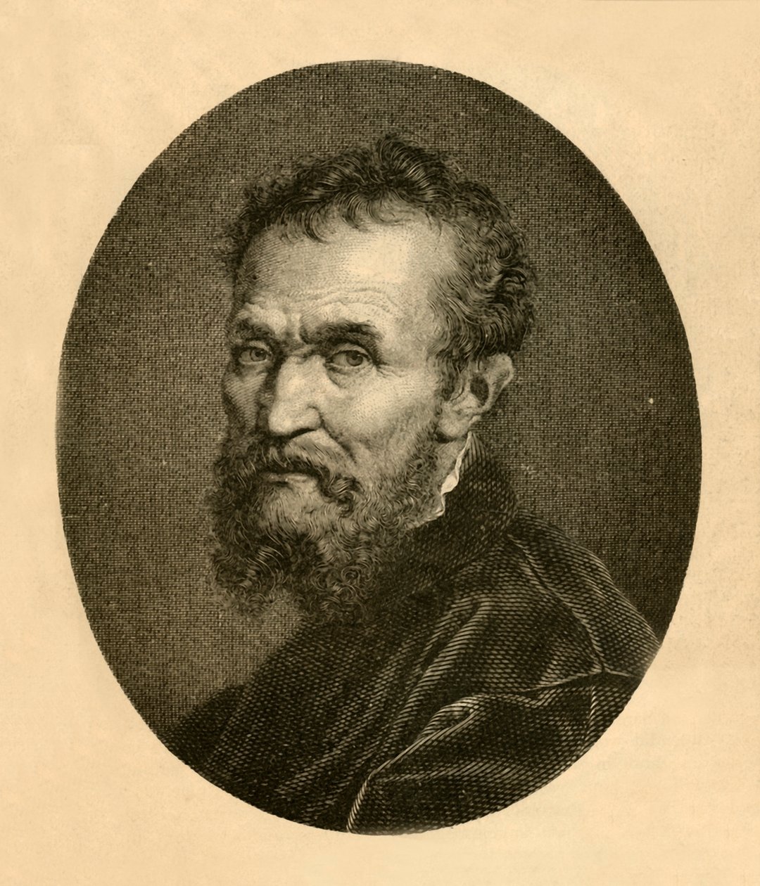 Portrait de Michel-Ange Buonarroti, 1881 - Unbekannt