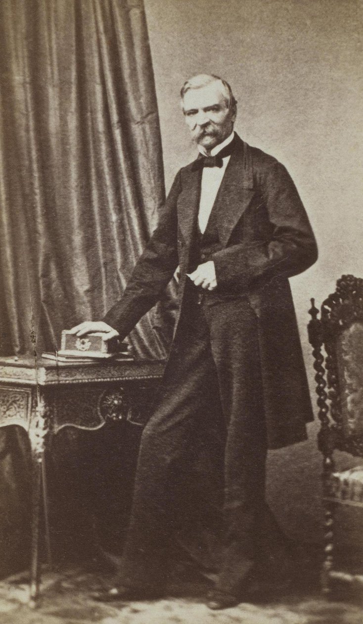 Portrait de Mikhaïl Narychkine 1798-1863, années 1860 - Unbekannt