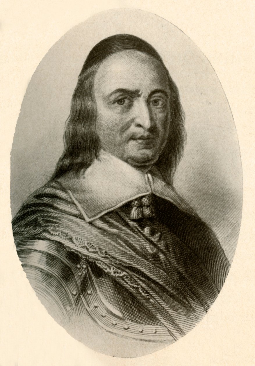 Portrait de Peter Stuyvesant, en armure et calotte, 1647 - Unbekannt
