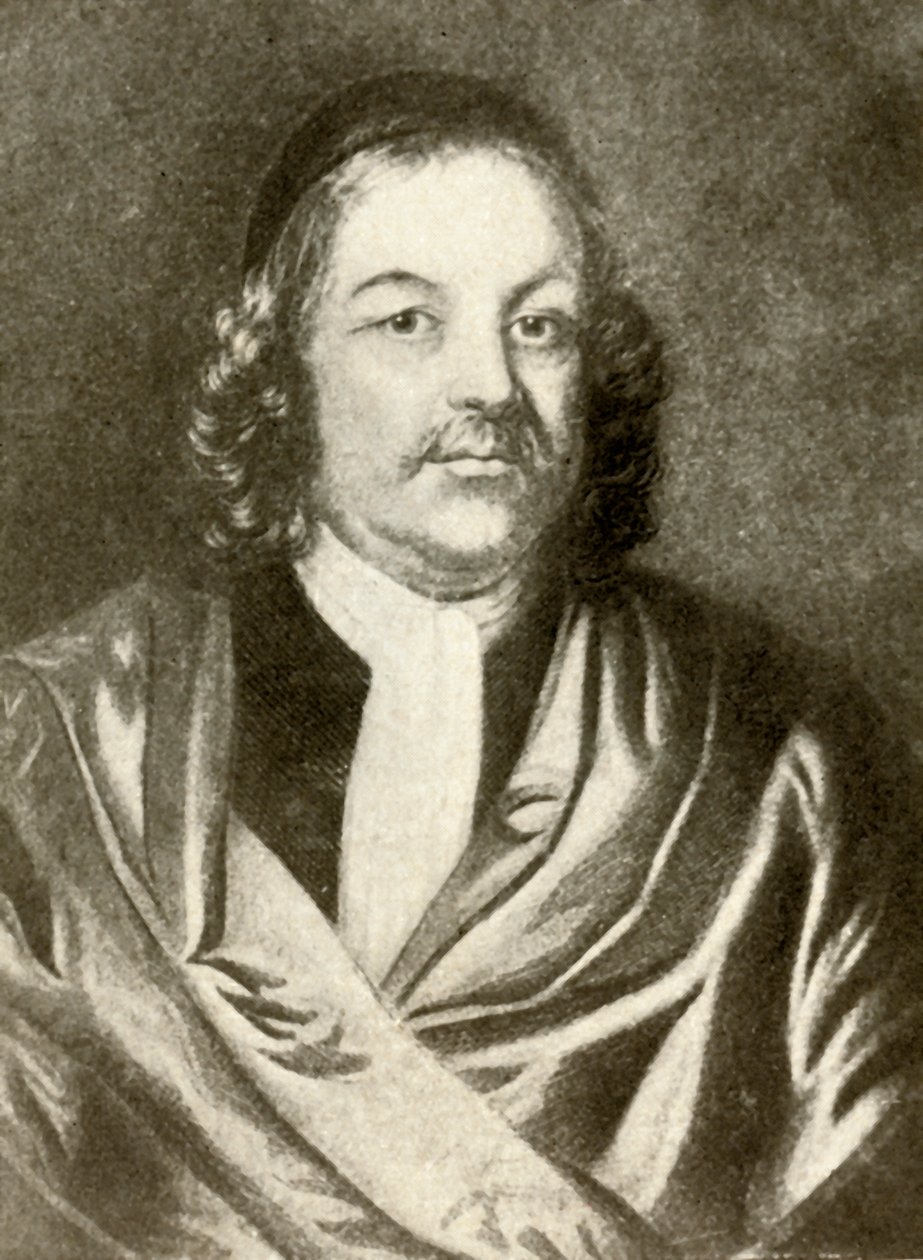 Portrait de Simon Bradstreet, en robe et chapeau, vers 1640, 1937 - Unbekannt