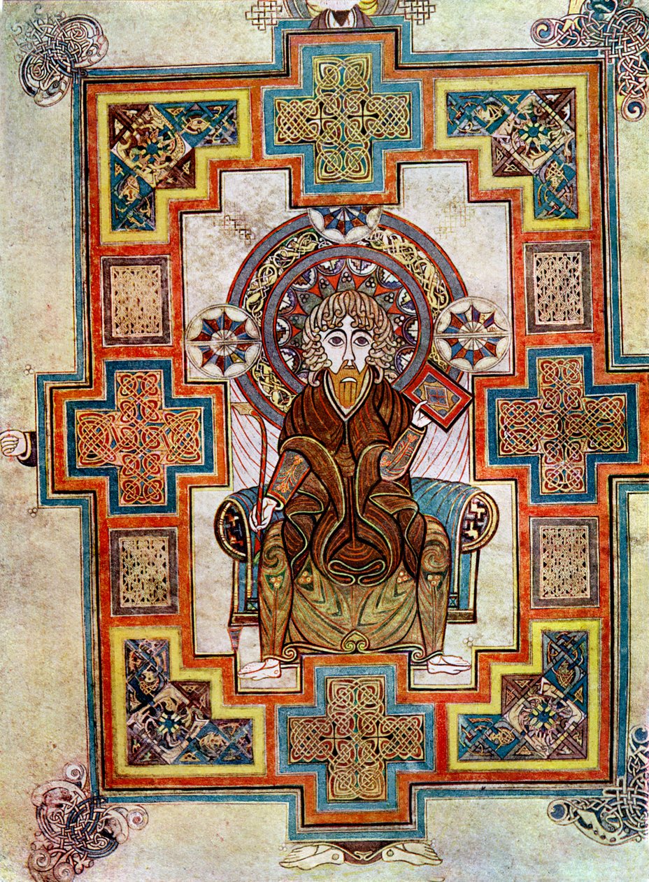 Portrait de Saint Jean, 800 après J.-C., 20ème siècle - Unbekannt