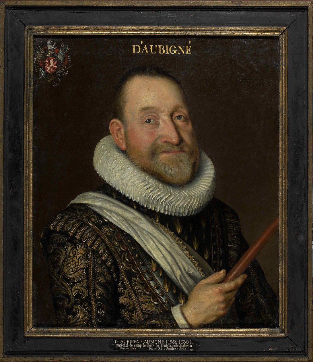 Portrait de Théodore Agrippa, chevalier d