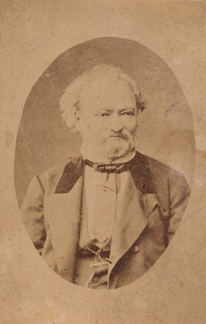 Portrait du pianiste et compositeur Ferenc Erkel 1810-1893, vers 1875 - Unbekannt