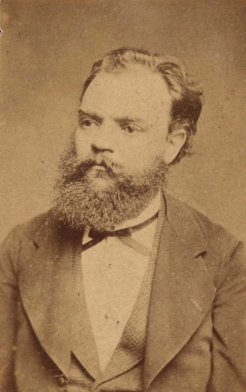 Portrait du compositeur Antonin Dvorak 1841-1904, vers 1880 - Unbekannt