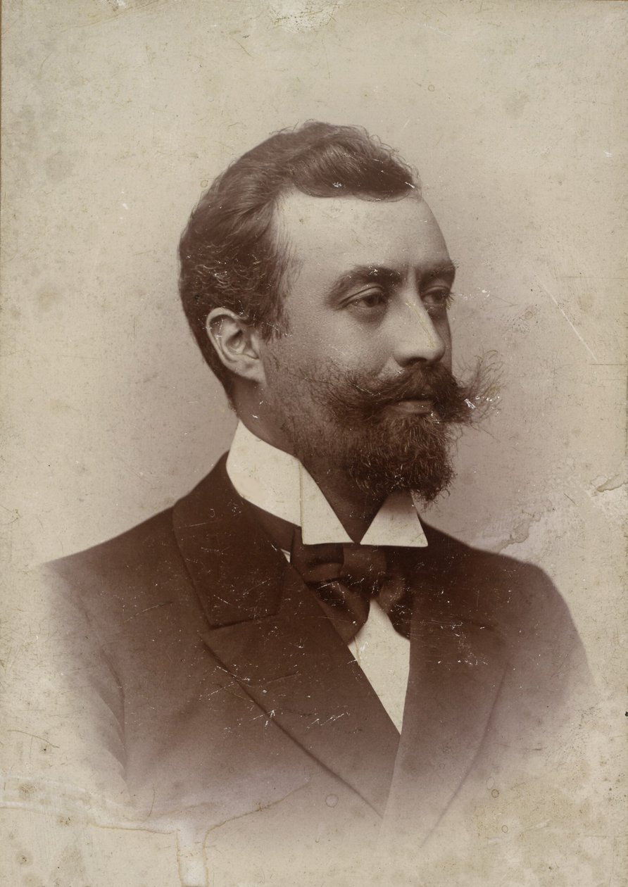 Portrait du compositeur et organiste Alfred Tofft 1865-1931, 1898 - Unbekannt