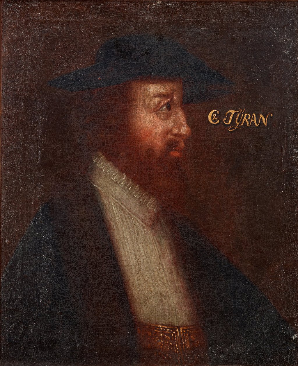 Portrait du roi danois Christian II, vers 1700 - Unbekannt