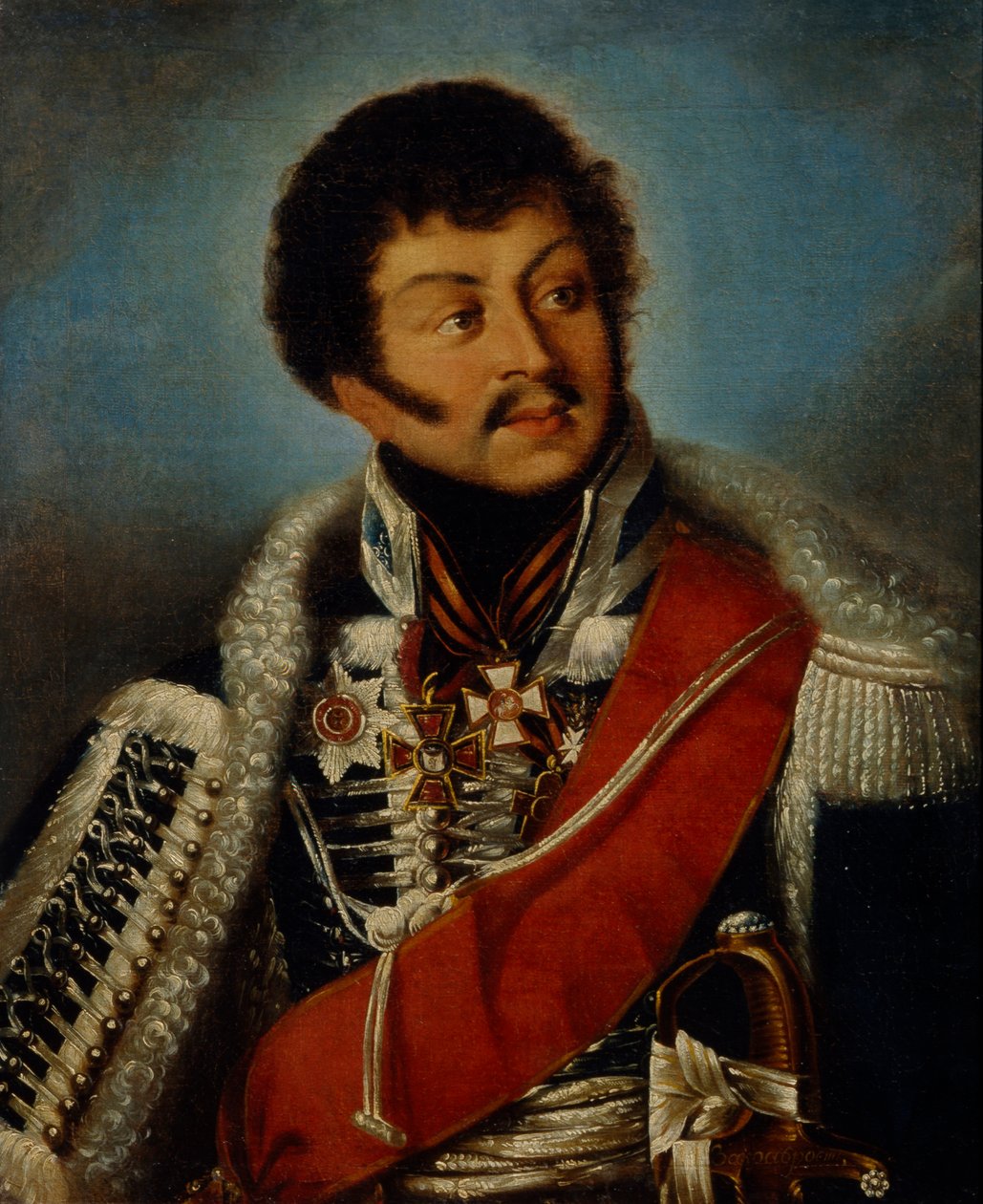 Portrait du général Dmitry Dmitrievich Shepelev 1771-1841 - Unbekannt
