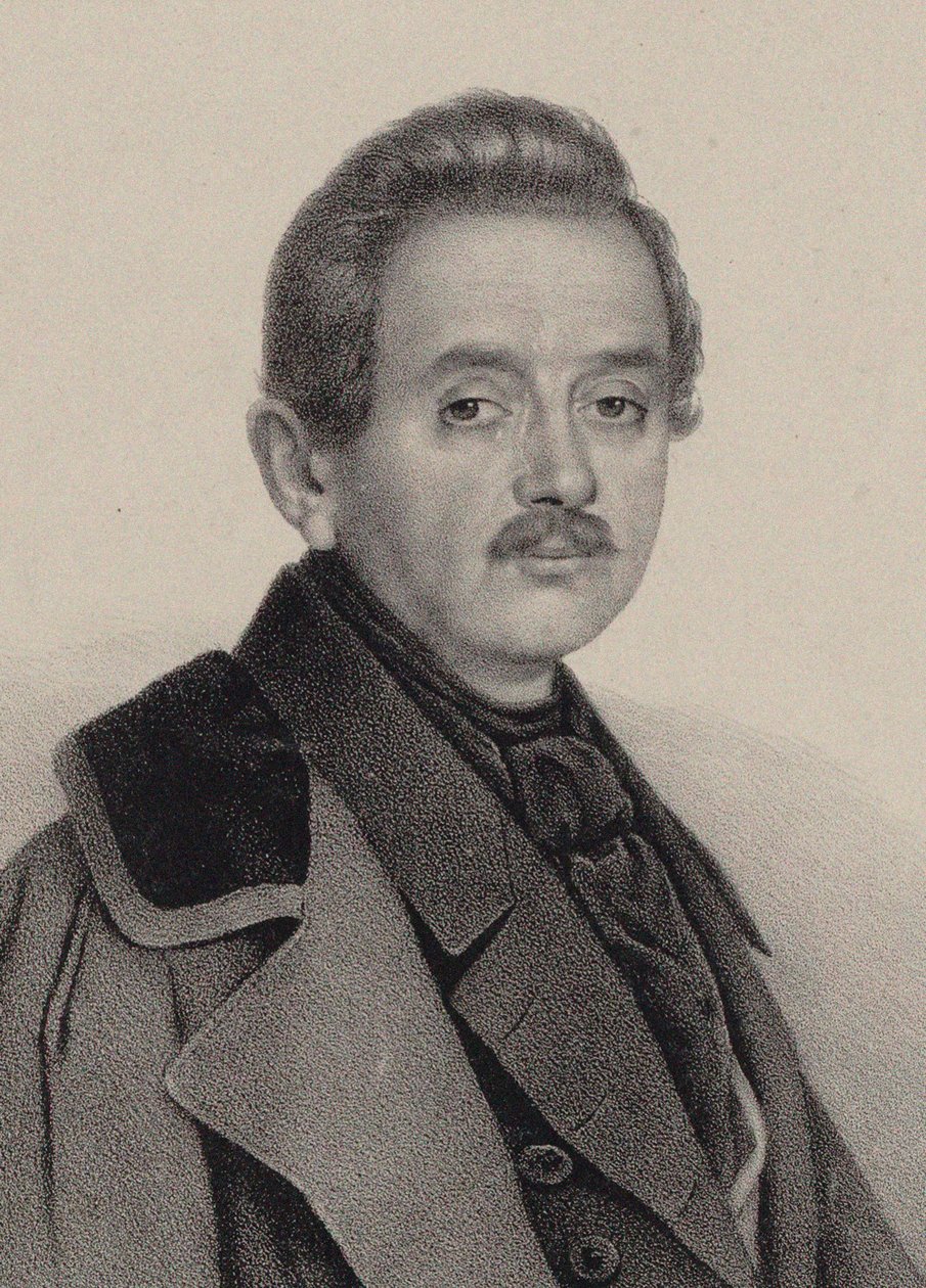 Portrait du compositeur Alexei Fyodorovich Lvov 1798-1870 - Unbekannt