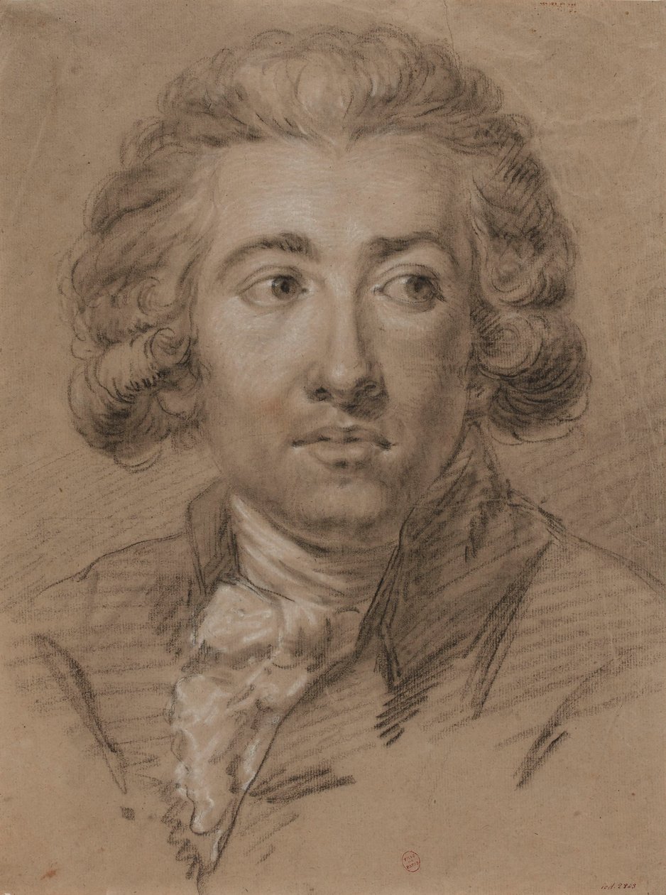 Portrait du compositeur André Ernest Modeste Grétry 1741-1813, 2ème moitié du 18ème siècle - Unbekannt