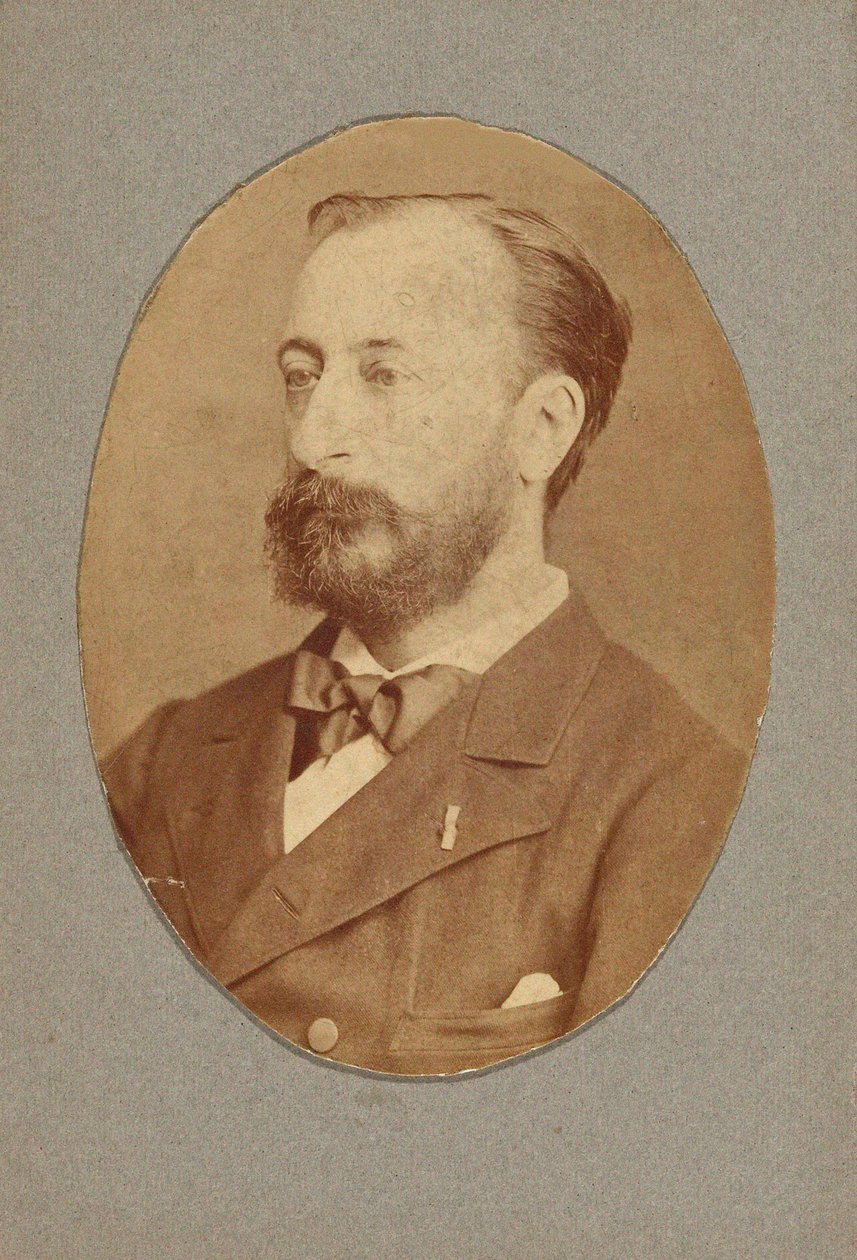 Portrait du compositeur Camille Saint-Saëns 1835-1921, vers 1880 - Unbekannt