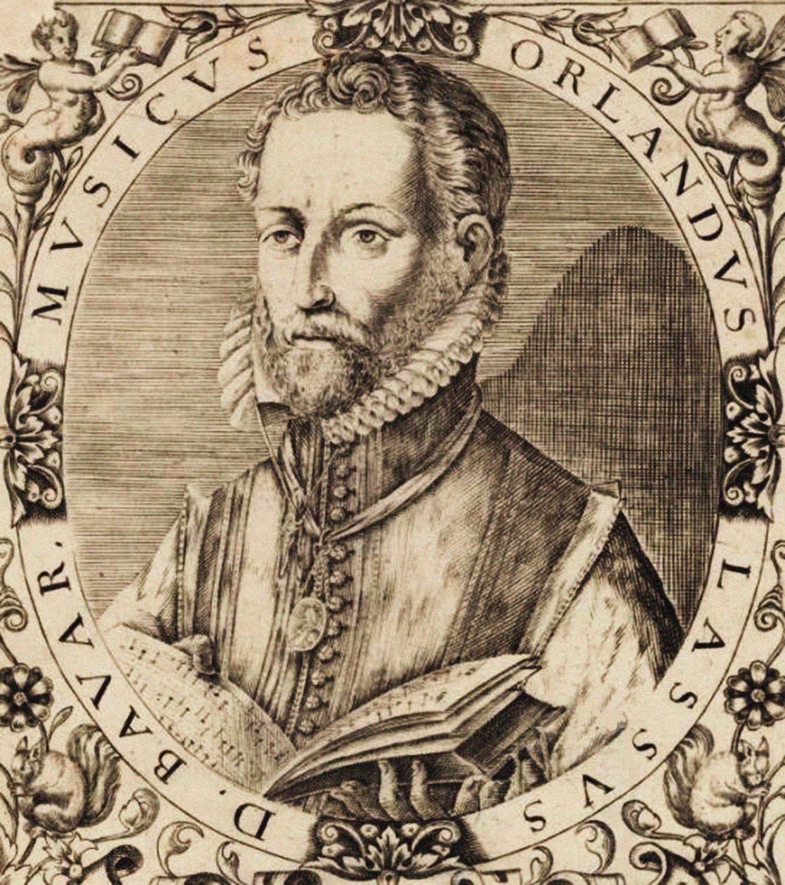 Portrait du compositeur Roland de Lassus 1532-1594