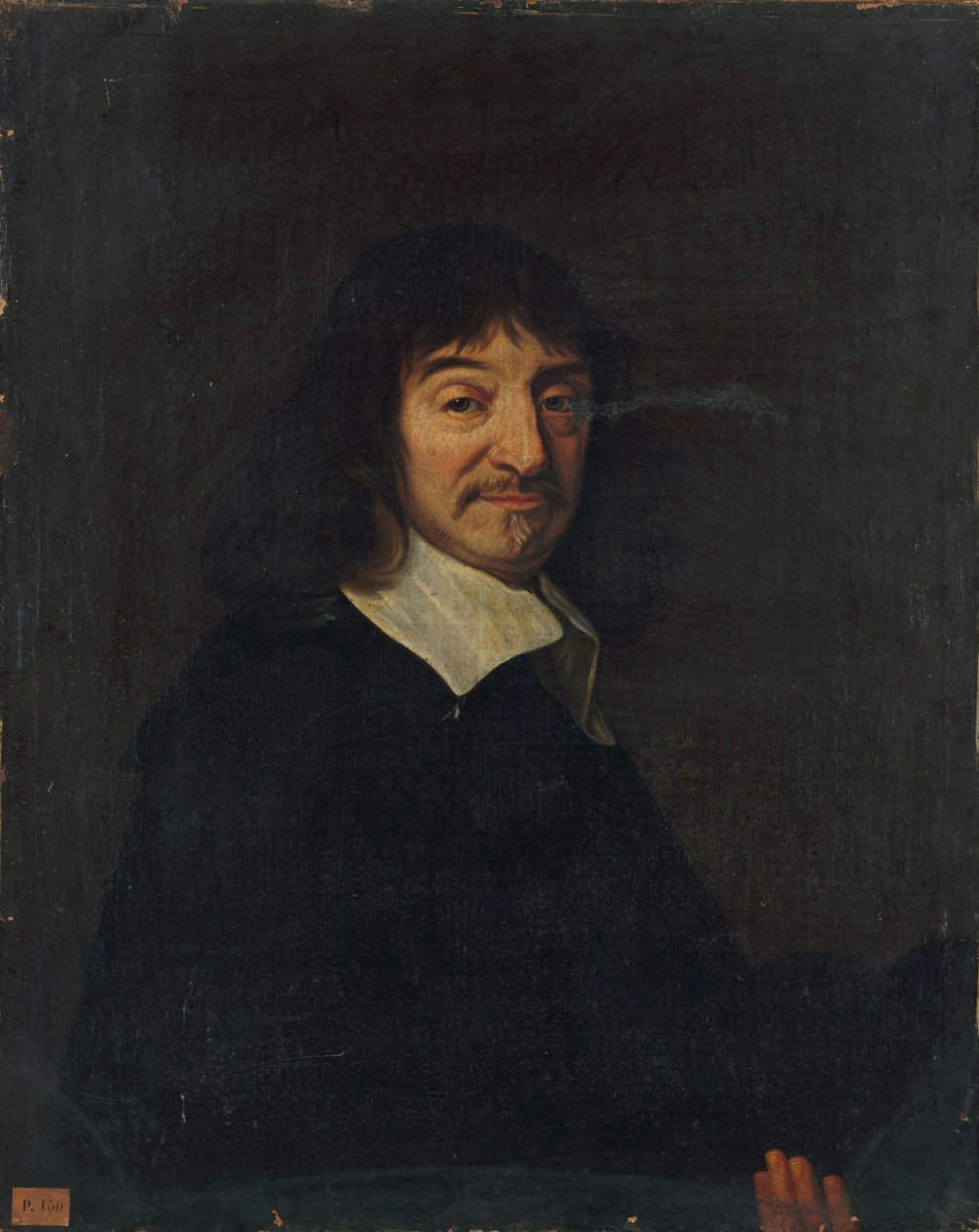 Portrait du philosophe René Descartes 1596-1650 - Unbekannt