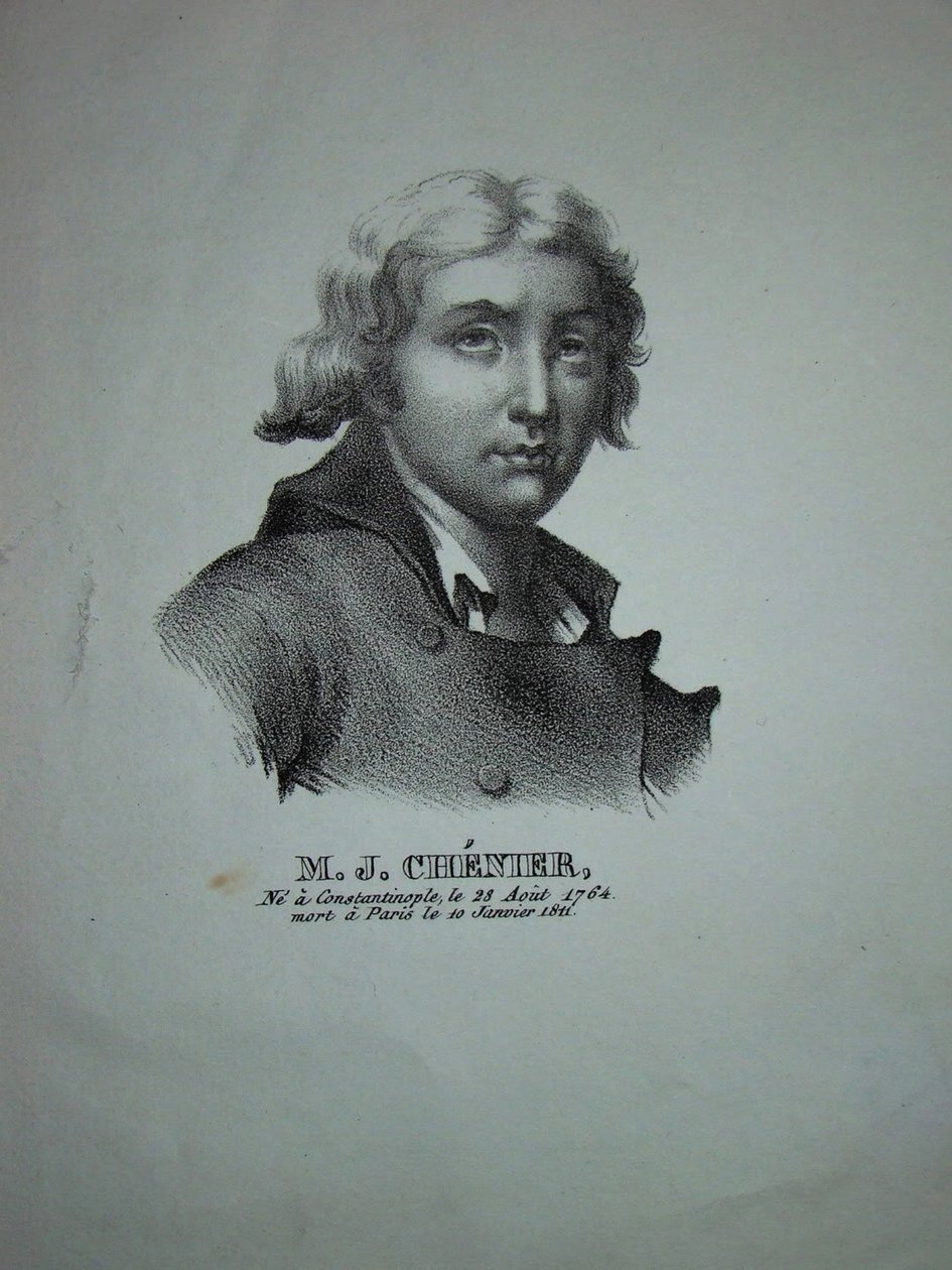 Portrait du poète et dramaturge Marie-Joseph Chénier - Unbekannt