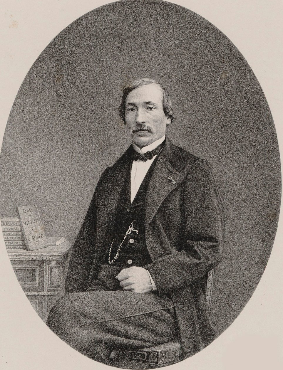 Portrait du violoniste et compositeur Delphin Alard
