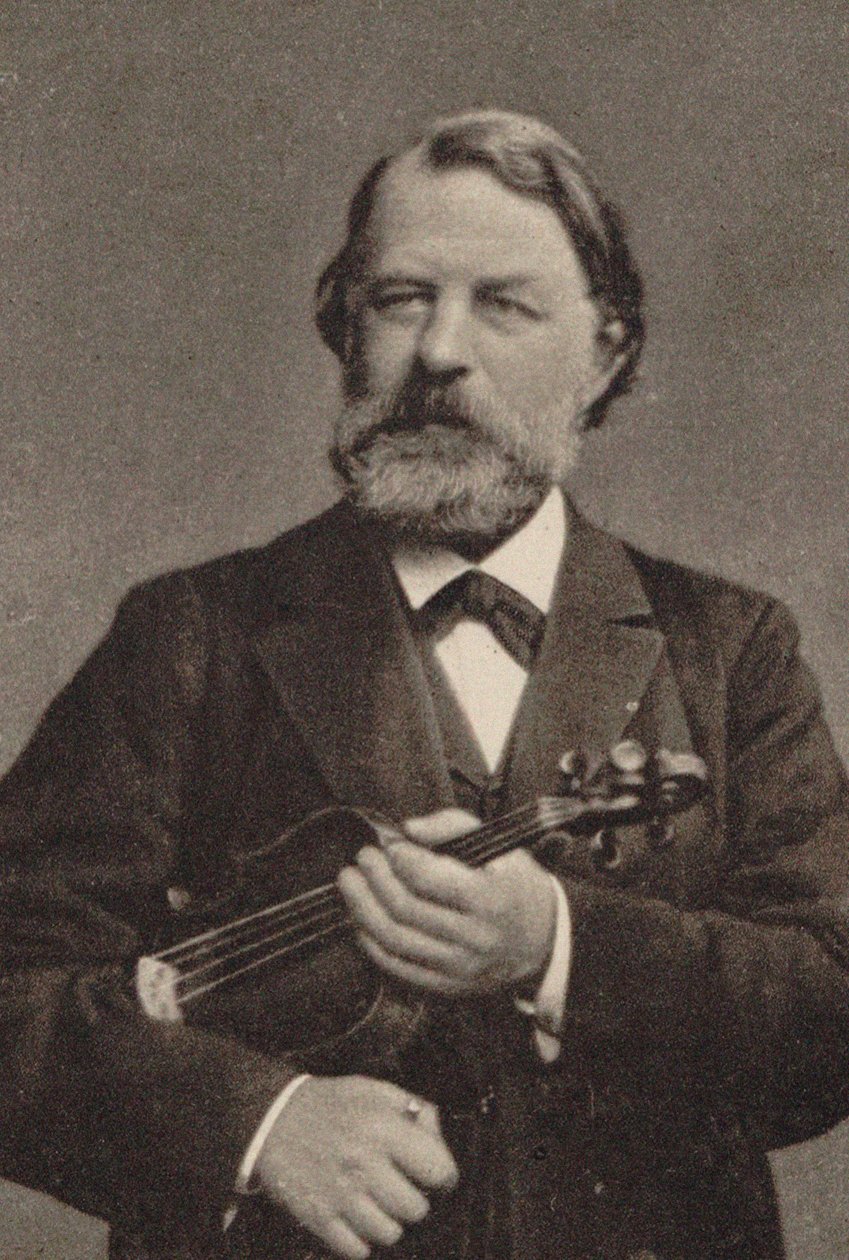 Portrait du violoniste et compositeur Joseph Joachim - Unbekannt