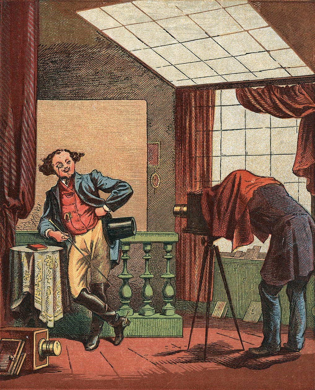 Studio de photographes de portrait, 1871 - Unbekannt