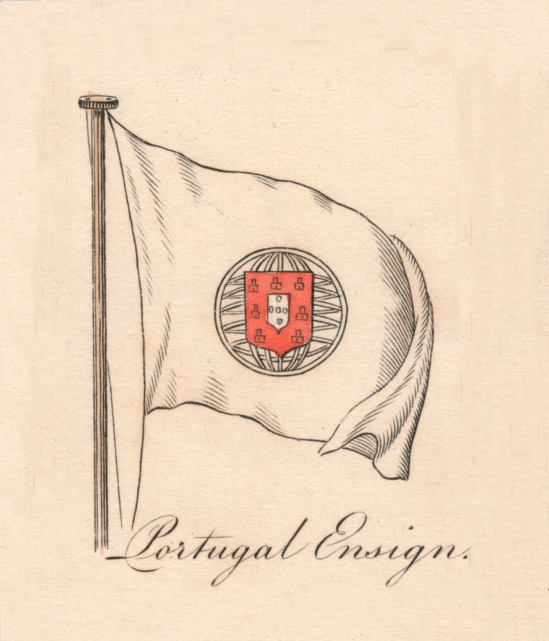 Enseigne du Portugal, 1838 - Unbekannt