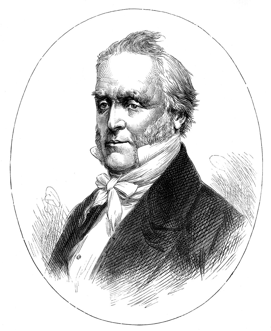 Président James Buchanan 1791-1868, 15e président des États-Unis - Unbekannt