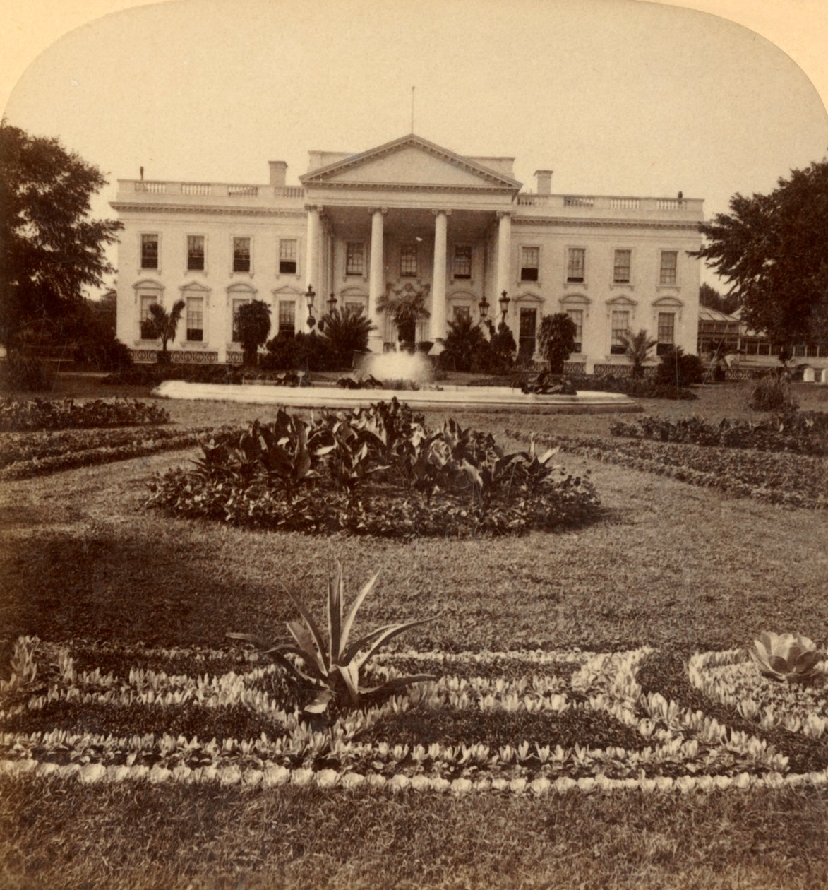 Résidence du président, Washington, D.C., États-Unis, vers 1900 - Unbekannt