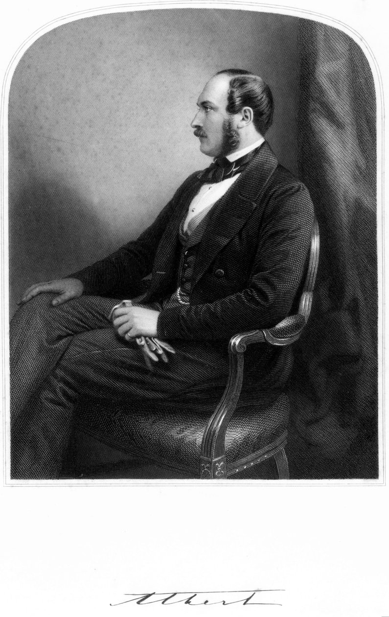 Prince Albert, époux de la reine Victoria, vers 1850-1859 - Unbekannt