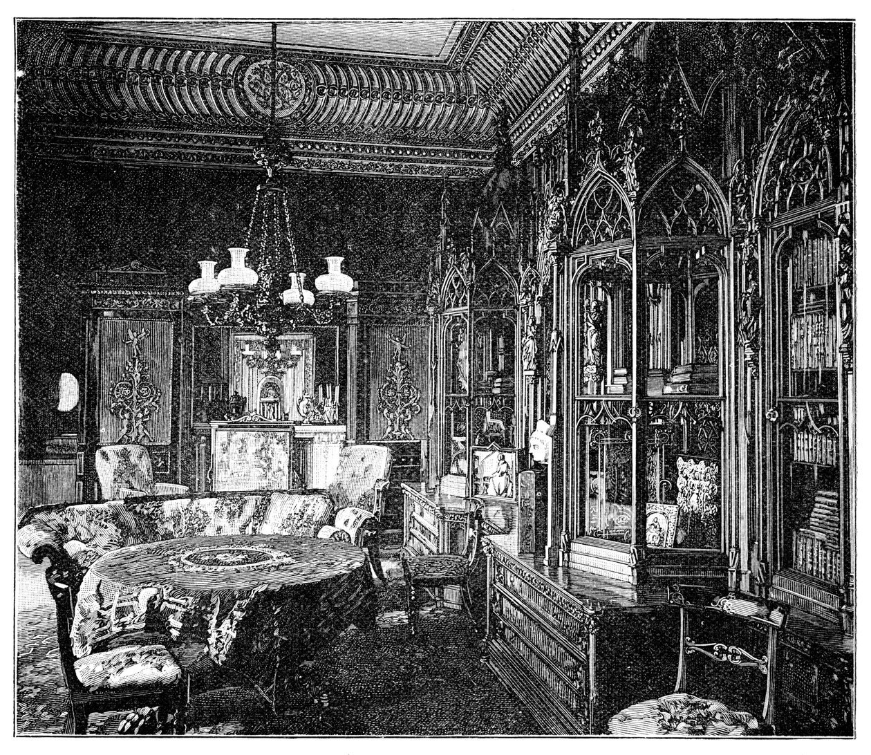 Salle de musique du prince Albert, Palais de Buckingham, 1900 - Unbekannt