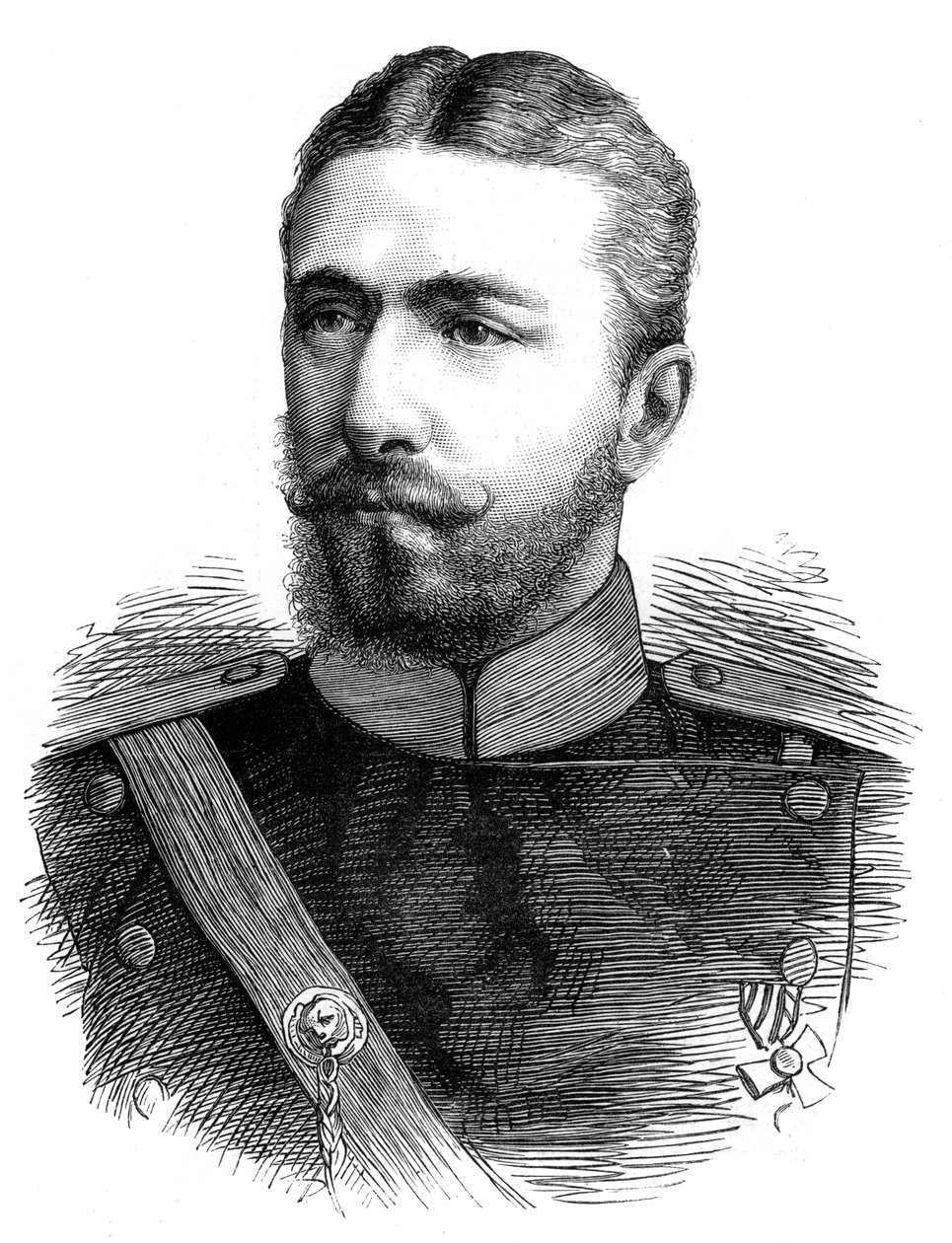 Prince Alexandre de Battenberg, premier prince de la Bulgarie moderne, 19e siècle - Unbekannt